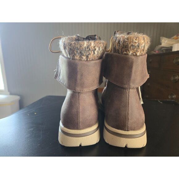 CLIFFS BY WHITE MOUNTAIN Women’s Size 9.5 WIDE Hearty Hiking Winter Boots Stone - Picture 6 of 10